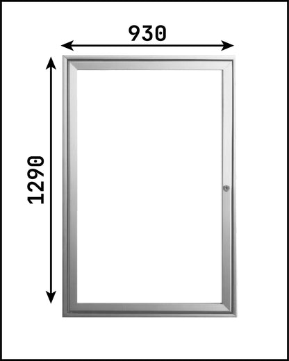 Vitrine info porte battante 930x1290