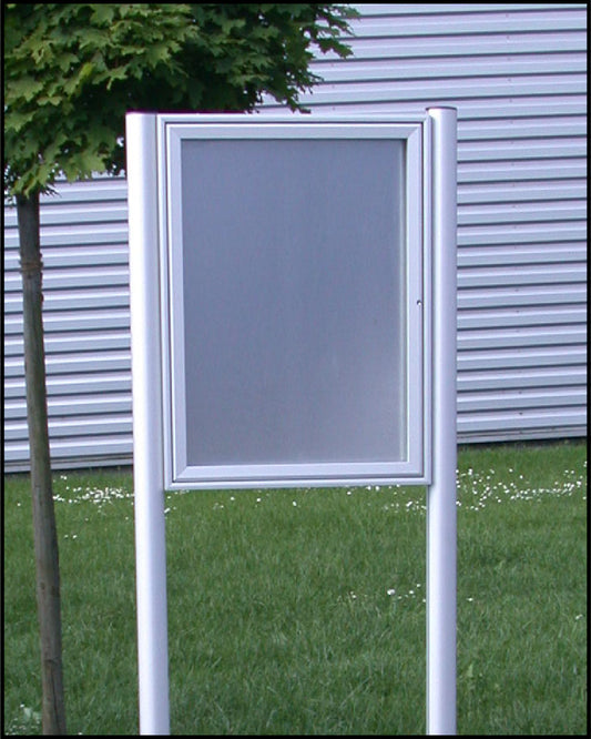 Vitrine info porte battante 930x990 angles ronds